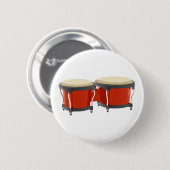 Bongo Drums Button (Vorne & Hinten)
