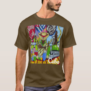 Bongo Drums Havana Kuba Spanische Musik Funny Kuba T-Shirt