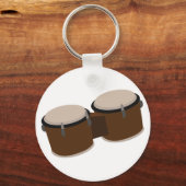 Bongo Drums Schlüsselanhänger (Vorderseite)