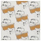 Bongo-Gewebe Stoff (Muster)