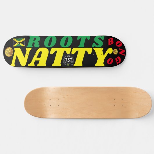 BONGO ROOTS NATTY 8 1/4" Skateboarddecke Skateboard (Horizontal)