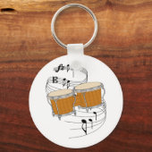 Bongos Schlüsselanhänger (Vorderseite)