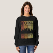 Bonham Periodensystem Elemente Bonham Texas Retro Sweatshirt (Vorne ganz)