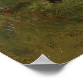 Bonheur - Amerikanische Ureinwohner über Reitwaffe Poster (Ecke)