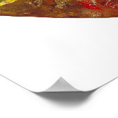 Bonheur - Artist-Palette Poster (Ecke)