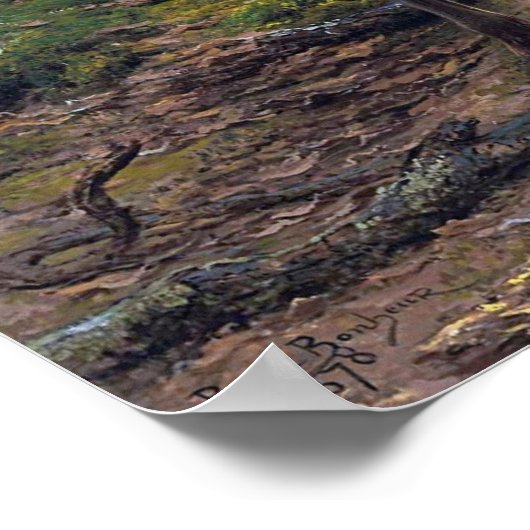 Bonheur - Der König des Waldes Poster (Ecke)