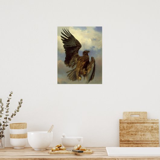 Bonheur - Der verwundete Adler Poster (Küche)