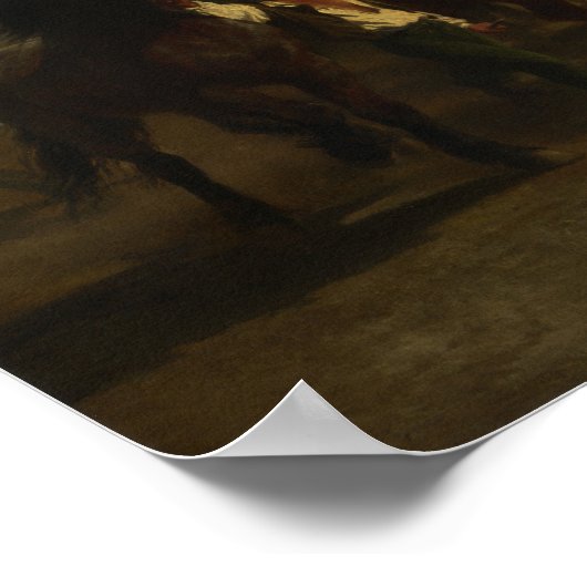 Bonheur - Die Pferdemesse 1855 Poster (Ecke)