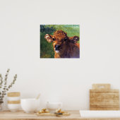 Bonheur - Leiter eines Tieres Poster (Küche)