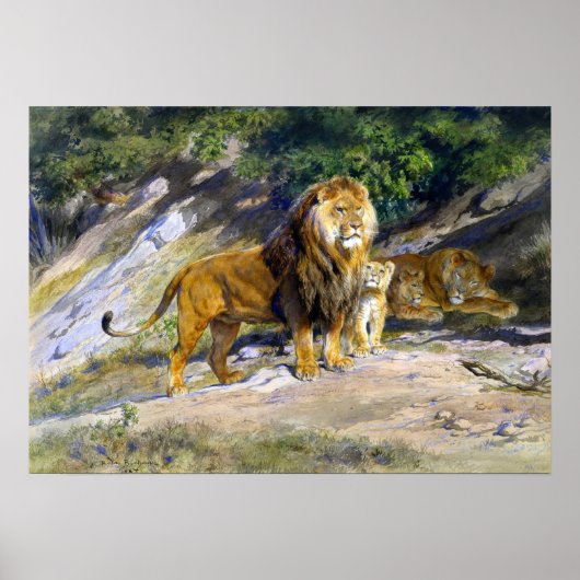 Bonheur - The King Watches Poster (Vorne)