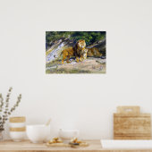 Bonheur - The King Watches Poster (Küche)