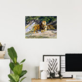 Bonheur - The King Watches Poster (Heimbüro)