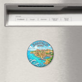 Bonifacio Frankreich Magnet (In Situ (Geschirrspüler))