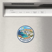 Bonifacio Frankreich Magnet (In Situ (Geschirrspüler))