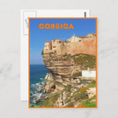 Bonifacio, Korsika, Frankreich Postkarte (Vorne/Hinten)