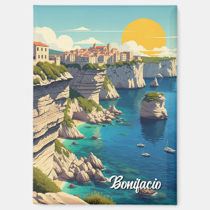 Bonifacio Korsika Frankreich Reisen Magnet