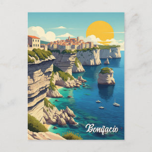 Bonifacio Korsika Frankreich Reisen Postkarte