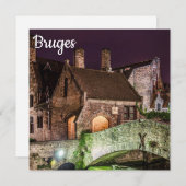 Bonifacius-Brücke in Brügge (Vorne/Hinten)