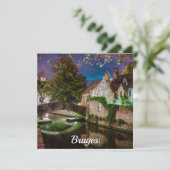 Bonifacius-Brücke in Brügge (Stehend Vorderseite)