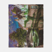 Bonifacius-Brücke in Brügge Fleecedecke (Vorderseite)