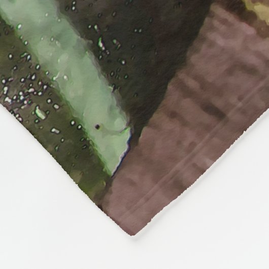 Bonifacius-Brücke in Brügge Fleecedecke (Ecke)