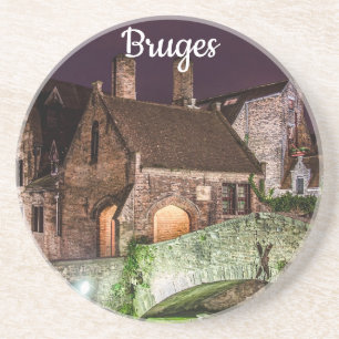 Bonifacius-Brücke in Brügge Getränkeuntersetzer
