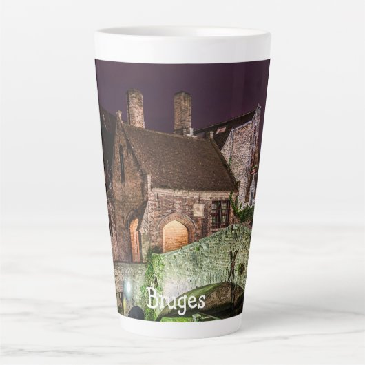 Bonifacius-Brücke in Brügge Milchtasse (Vorderseite)