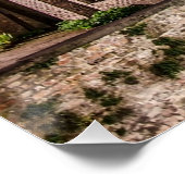 Bonifacius-Brücke in Brügge Poster (Ecke)