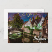 Bonifacius Brücke in Brügge Postkarte (Vorne/Hinten)