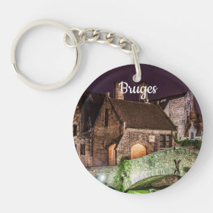Bonifacius-Brücke in Brügge Schlüsselanhänger