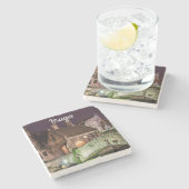 Bonifacius-Brücke in Brügge Steinuntersetzer (Seitenansicht)