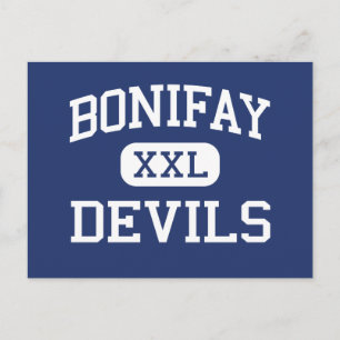 Bonifay Devils Middle School Bonifay Florida Postkarte