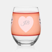 Bonis Avibus Weinglas Ohne Stiel (Links)