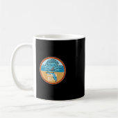 Bonita Beach Florida Fl Ocean Wave Shark Fin Vacat Kaffeetasse (Links)
