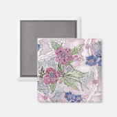 Bonita Blume Magnet (Vorderseite/Rückseite)