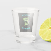 Bonita Federn florida großartige Fischerei Schnapsglas (Rückseite)