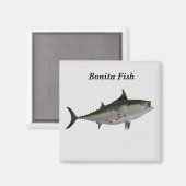Bonita Fish Magnet (Vorderseite/Rückseite)