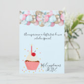 bonita Invitation de festejo Einladung (Stehend Vorderseite)