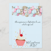 bonita Invitation de festejo Einladung (Vorne/Hinten)