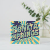 Bonita springs dreaming postkarte (Stehend Vorderseite)