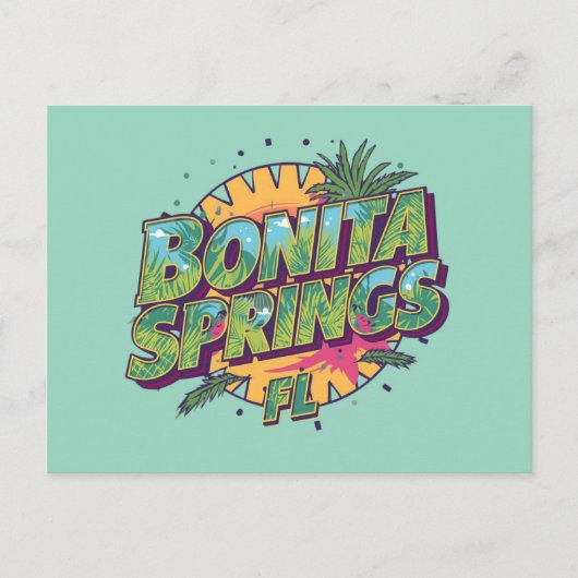 Bonita springs dreaming postkarte (Vorderseite)