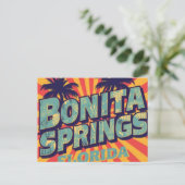 Bonita springs dreaming postkarte (Stehend Vorderseite)