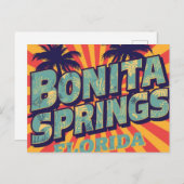 Bonita springs dreaming postkarte (Vorne/Hinten)