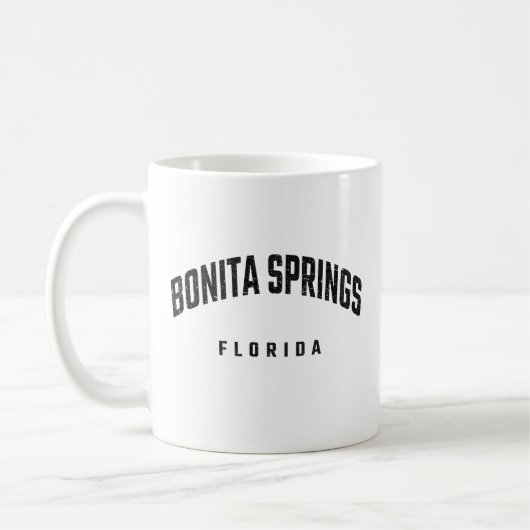 Bonita Springs Florida FL Kaffeetasse (Links)