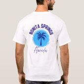 Bonita Springs Florida Men's T-Shirt (Rückseite)