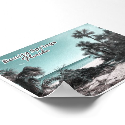 BONITA SPRINGS FLORIDA POSTER (Ecke)