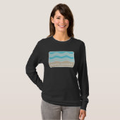 Bonita Springs Florida Retro FL Waves Beach Souven T-Shirt (Vorne ganz)