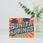 Bonita springs träumend postkarte (Stehend Vorderseite)