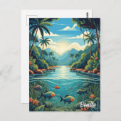 Bonito Brazil Travel Postkarte (Vorne/Hinten)