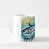 Bonito del Norte 060924AREF137 - Watercolor Kaffeetasse (Vorderseite Links)